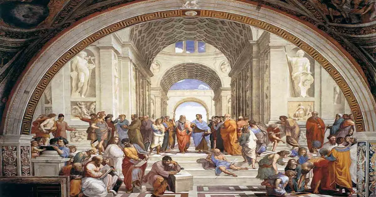 "Scuola di Atene", la magnum opus di Raffaello